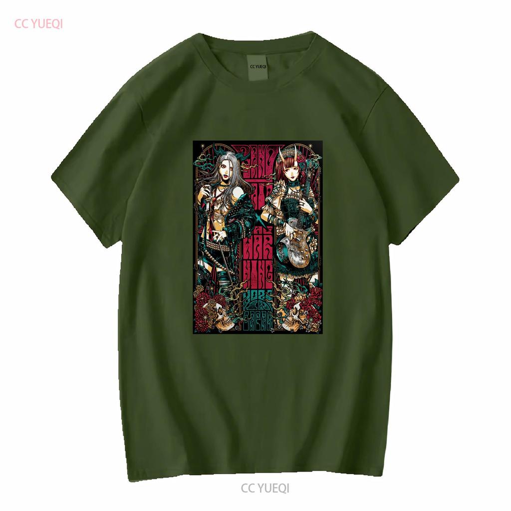 BAND MAID Mit der Warnung 12. Juni 2024 Show in Japan T-Shirt heiß Vintage Gewaschene Designerkleidung Mode Stilvolle Grafik