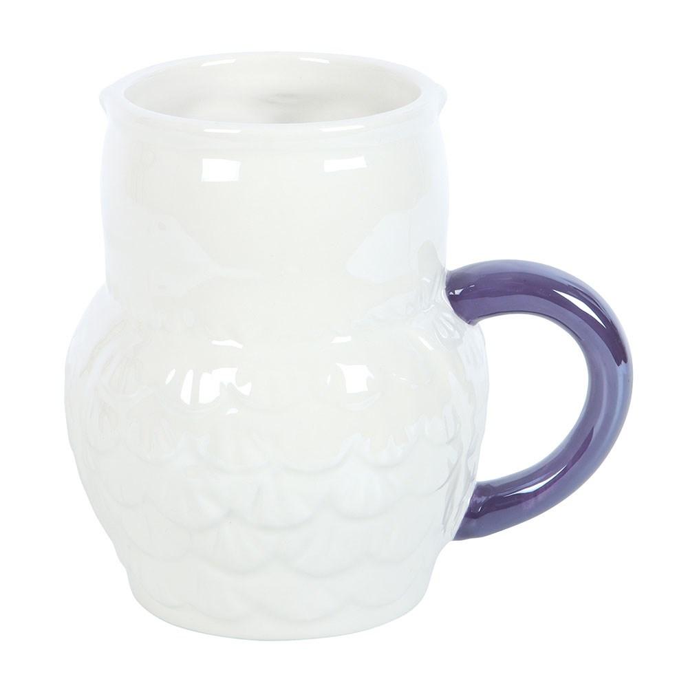 Something Different Iridescent Owl Mug