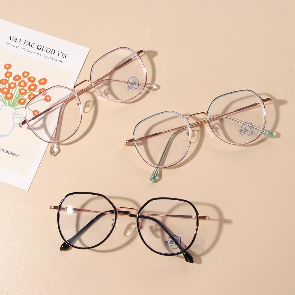 

Male Anti Blue Light Female Metal Reading Glasses Optical Spectacle Computer Glasses Eyewear