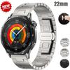Titanium Band for Huawei Watch GT5 Pro GT4/3 4 4 Pro Luxury Real Titanium Bracelet for Amazfit Balance Oneplus Watch 3 2R 22mm