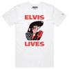 VOICEART Elvis Lives Music Icon Funny Graphic T-Shirt with Premium Design