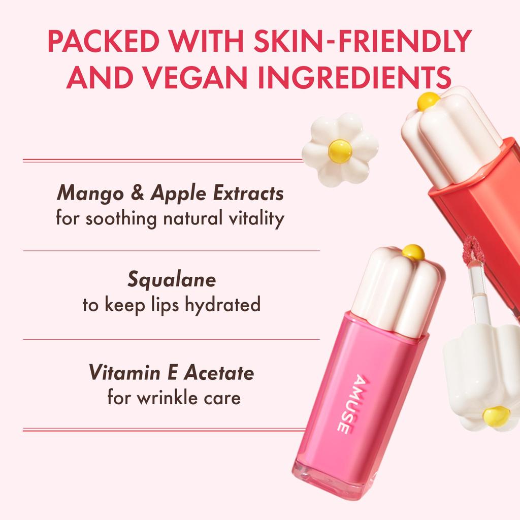 [AMUSE Official] NEW Dew Tint Amuse 35% High Moisture Long-Lasting Water Tint (06 Fig Dew)
