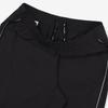 Fila Solid Color Logo Print Striped Trim Elastic Waist Sports Pants Unisex bottoms Black FS2WPF2211M-BLK