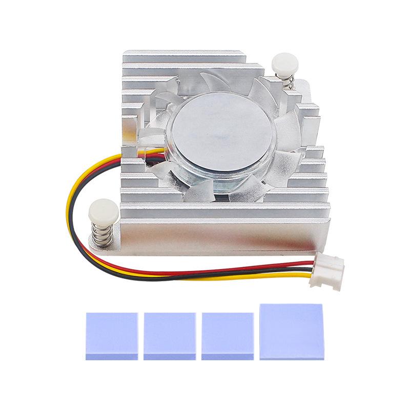 Banana Pi R4 Aluminum Heatsink & Cooling Fan for Heat Dissipation