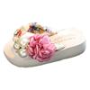 Summer Non Slip Children's Flip Flops Girls Fashion Beach Shoes Pinch Sandals Female Flowers Slippers Wear