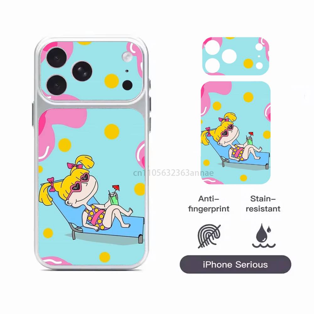 

Rugrat Chuckie A-Angelica HD/Matte Full Coverage Films For iPhone 17 Pro Max 17 Pro iPhone17promax
