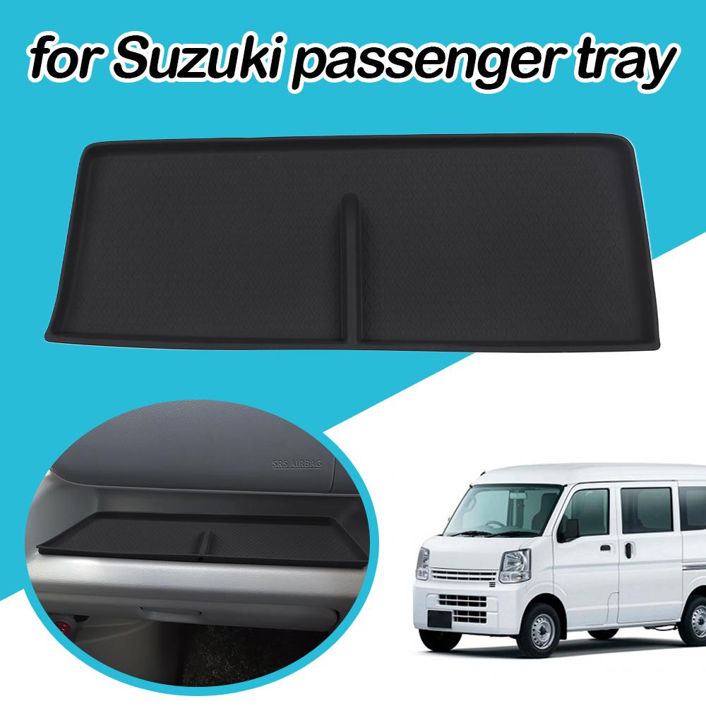 For 24 Suzuki EVERY Passenger Tray Silicone Pad Dustproof Pad Interior Pad Anti-Slip Tray Passenger Table Car Accessory Sto R0D2