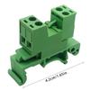 High Performances Rail Type Terminals Block 5.08mm Spacing For 10Amp 300Volt Application Screw Plug-in Connector