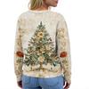 Women'S Christmas Sweater Cute Fun Christmas Sweater Fall And Winter Long Sleeve Knitted Sweater