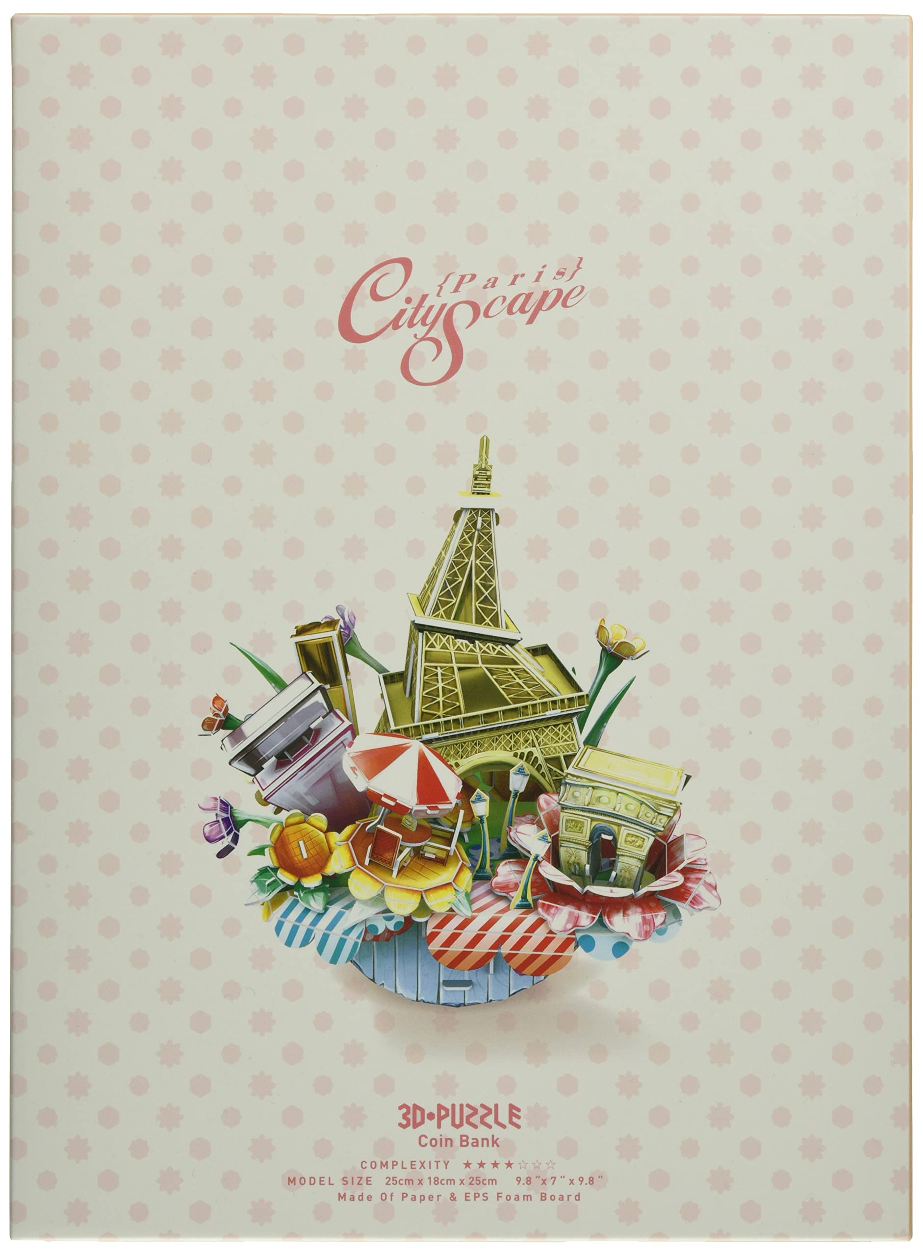 

3D 3D puzzle 74 pieces City Scape Series Paris OC3204