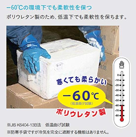 [Winter Gloves] Showa Glove No.282 Winter Temres Blue M Size 1 Pair