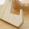Wooden Book Stand Adjustable Recipe Rack for Cookbook Tablet Document Display Perfect for Kitchen Home Reading and Storage