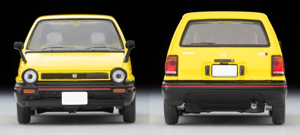 Tomica Limited Vintage Neo 164 LV-N272b Honda City R Yellow with Motocomponent 81 Year Finished Product 316794