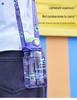 Portable Children's Straw Water Bottle with Strap for Elementary Students