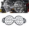 NEW Motorcycle Folding Headlight Head Light Guard Protector Grill Double Protection Cover For Moto Guzzi V85TT V85 TT V 85 TT