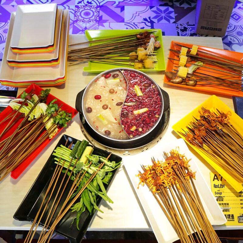 Restaurant Skewer Display Tray
