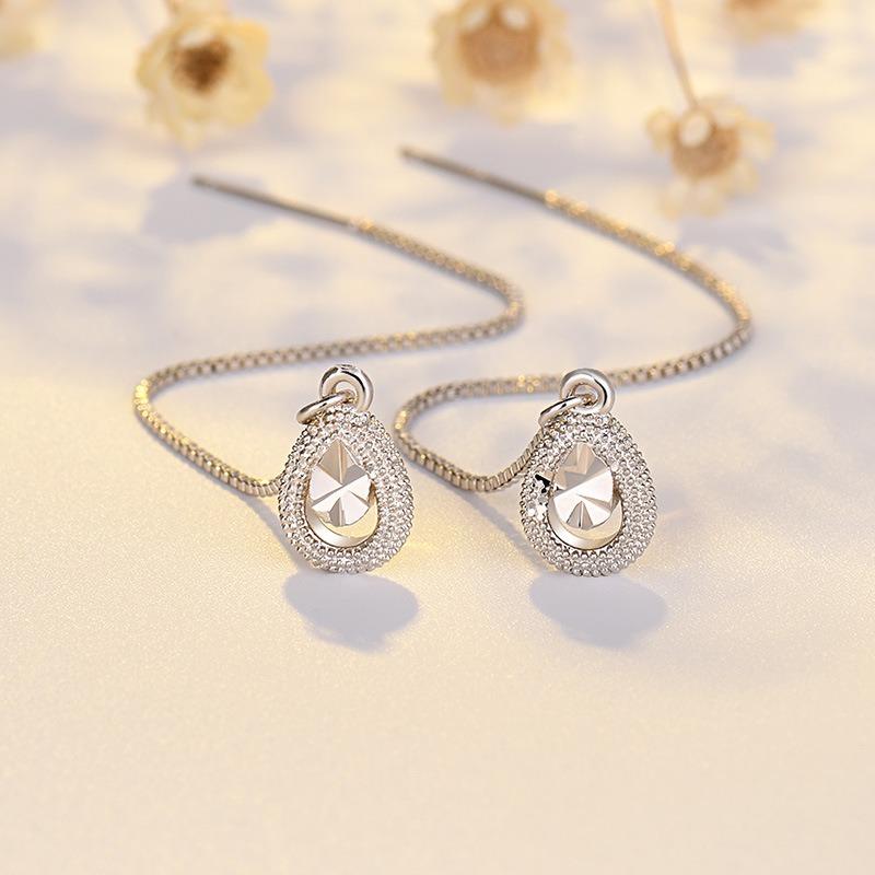 Ciucuri Simpli la Modă Picături de Apă pentru Bijuterii de Damă pentru Studenți Pentru a Preveni Alergiile