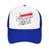 Summer Sun Hats  Poland Soccer n Polish Flag Baseball Cap Sun  High Quality Design Trucker Hat Women Unisex Snapback Cap