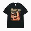 Funny Meme Marcus The Worm Vintage Classic T-shirts Men Women Jimbo James 100% Cotton Oversized Tshirt Harajuku Fashion T Shirts