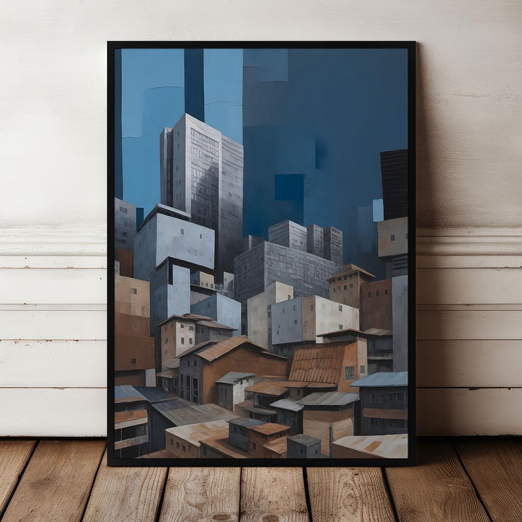 Poster In Frame Buildings Architecture