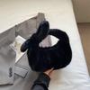 Cute Plush Small Bag 2025 Autumn New Trendy Fashion Trend Foreign Style Girl Handbag Temperament Casual Bag