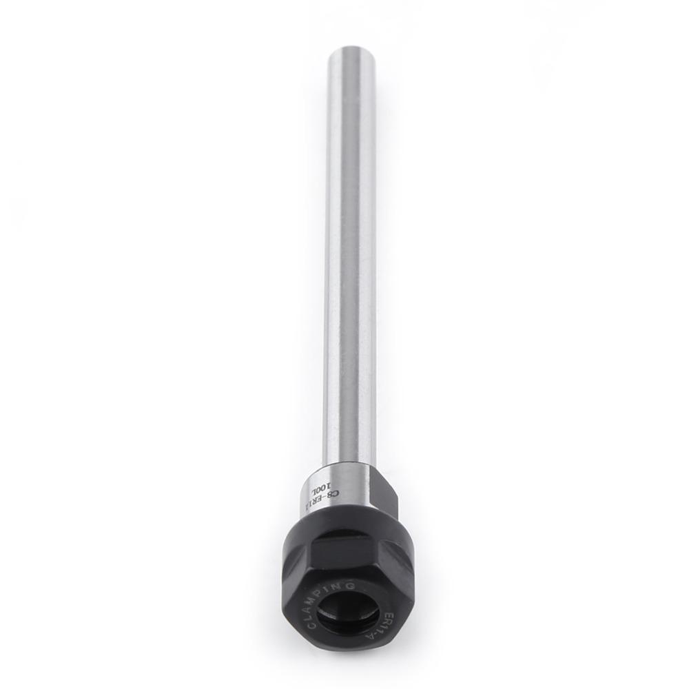 100L Length Collet Chuck Holder Straight Shank Straight Shank Chuck Holde  Lathe Processing
