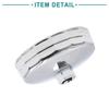 ACROPIX Car Filter Wrench Cap Socket Housing Tool Remover 15 Flutes 93-94mm Silver Tone 1pc