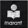 ISabelle Marant TS0005fa A1n10e 01bk Klowia Clovia Linen Women S Long Sleeve Tee