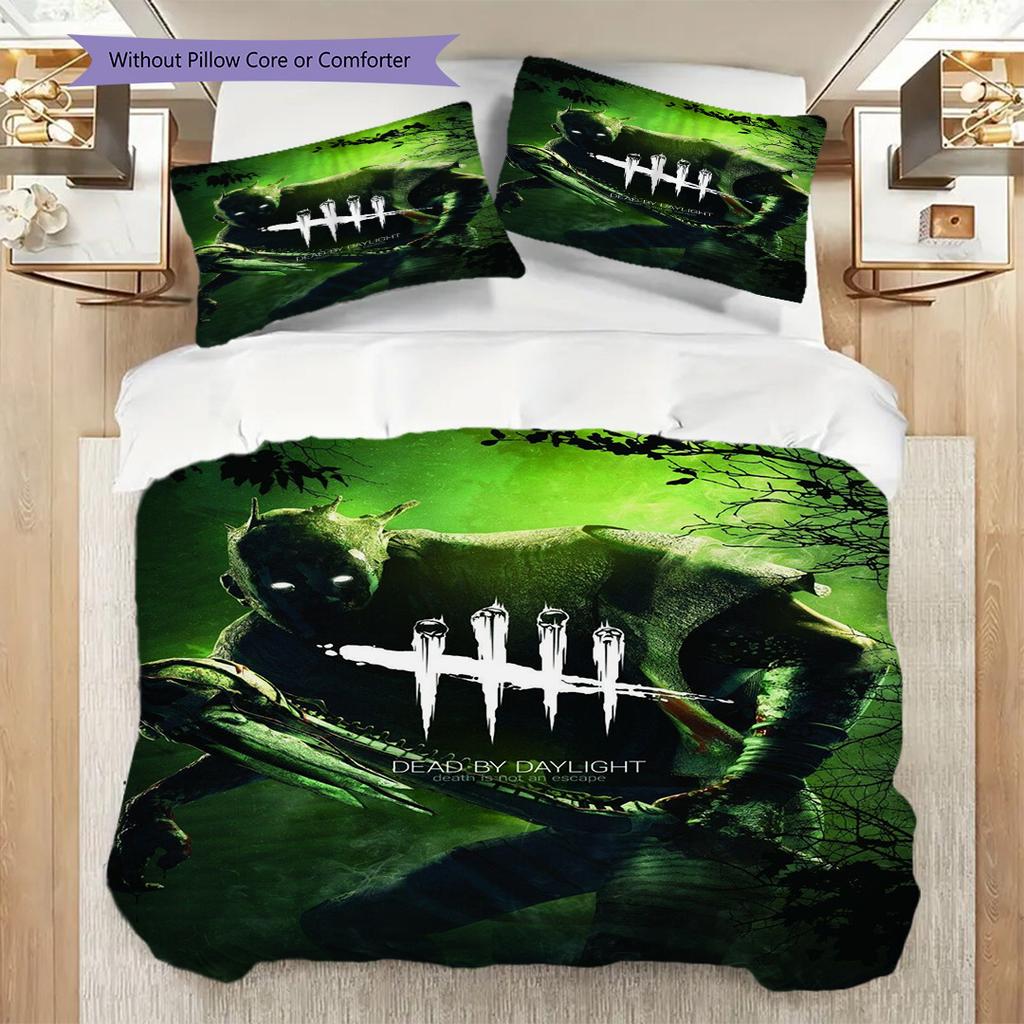 Chains Horror Bedding (1 * duvet cover + 2 * pillowcase, without core) 2D Flat Bedding set Soft and comfortable Christmas birthday gift