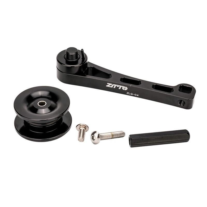 ZTTO Tesa Catena Bici da Strada Monomarcia Guida Catena in Lega di Alluminio Puleggia Stabilizzatore Anti-Caduta Catena Bicicletta