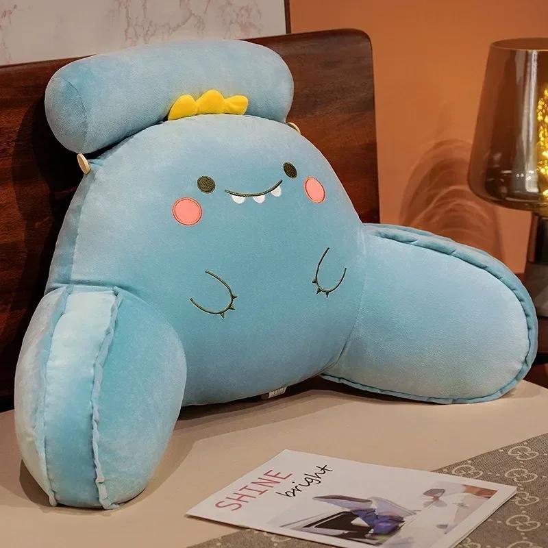 Cartoon Soft Bedhead Pillow Student Dormitories Reading Waist Protect Backrest Can Be Disassembled Washed Seat Cushion
