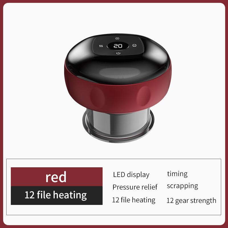 Portable Electric Cupping & Moxibustion Device with Smart Vacuum Technology