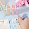 5pcs/Set Transparent Color Correction Tape Press Type Student Alteration Tape School Supplies