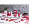 Riess Frying Pan for Eggs and Serving 20 Cm, Red with Dots (0044-077)