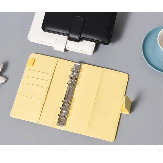 A6 Budget Binders Planner 6 Hole 8 Zipper Envelopes 2 Stickers In One NoteBook Wallet For Save Money Organizer Cash System