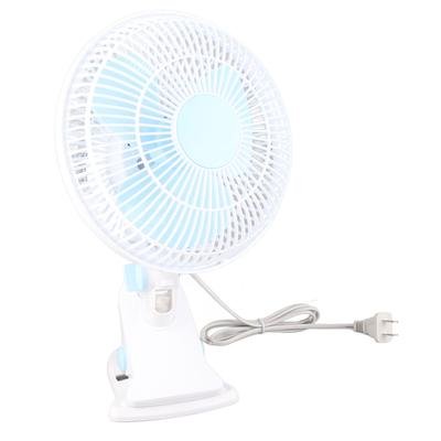 Mini Elektrikli Fan Kompakt 3 Fan Kanatlı Masaüstü Klipsli Fan Öğrenci Yurdu Yatak Başı Ofis CN