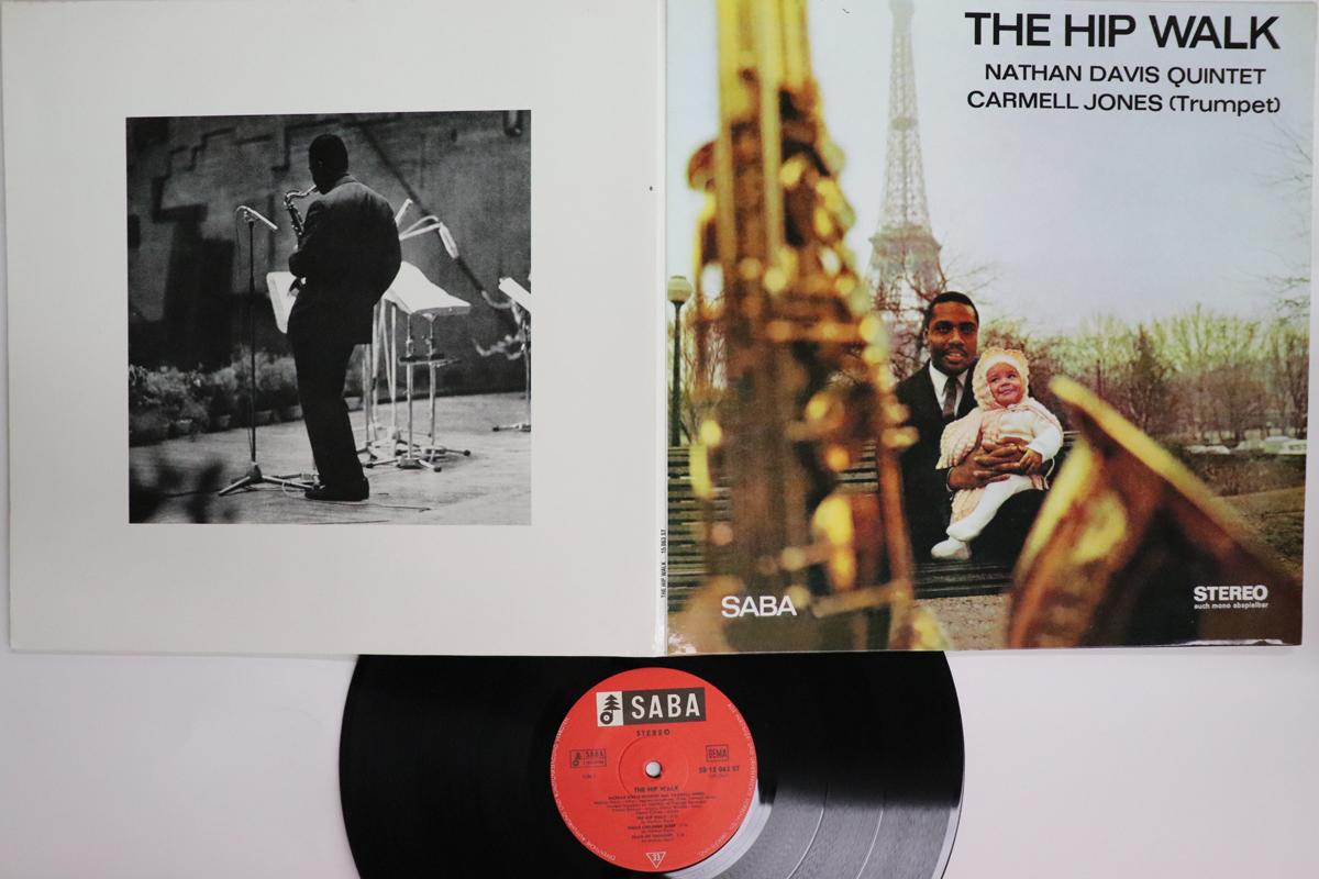 LP Record NATHAN DAVIS CARMELL JONES  Hip Walk 180g SB15063ST SABA 2000 Germany Jazz Used