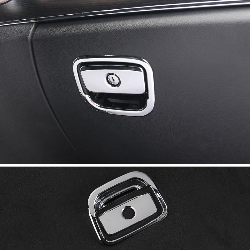 

Для Jeep Grand Cherokee WK2 2011 2012 2013 2014 2015 2016 2017 2018 2019 2020 Car Co-Pilot Ящик для хранения Ручка Чаша Отделка Крышка серебряный