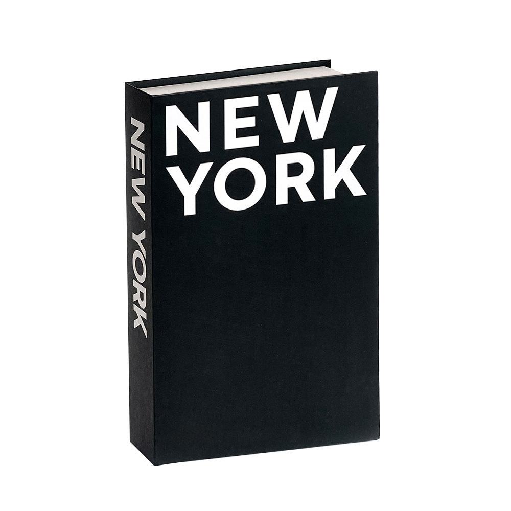 

Простые английские имитационные книжные поделки, украшения, декоративные книжные модели, реквизиты для кафе, отеля, кабинета - мягкий и реалистичный внешний вид Finished New York