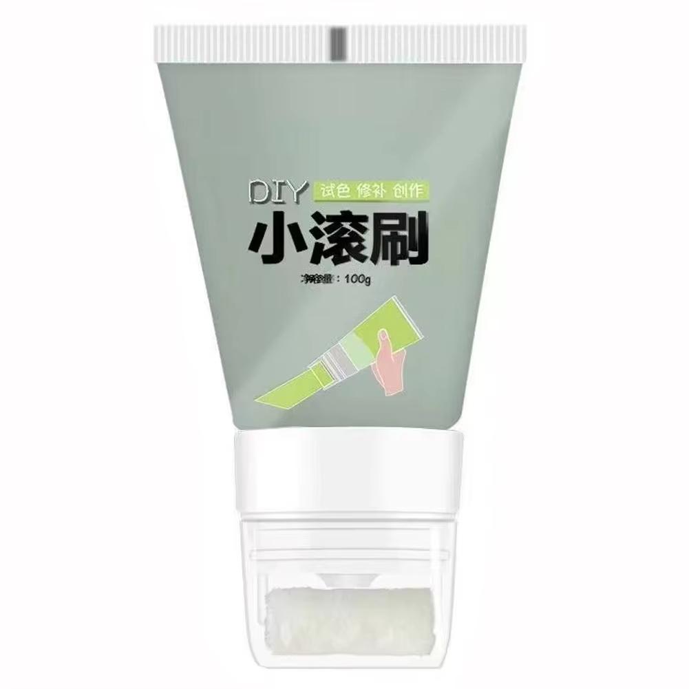 100g White Wall Repair Paste Roller DIY Patching Wall Latex Paint Drywall Repaint Brush Remove Stains Graffiti Home Accessories