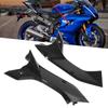 Verkleidungseinsatzteil für seitliche Luftkanalabdeckung im Carbonfaser-Stil, passend für Yamaha YZF R6 2017?2020