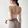 Running Sports Underwear Women's Summer with Chest Pads Shock-proof Yoga Clothes Pilates Bra Fitness Vest Quick-drying Shock-proof