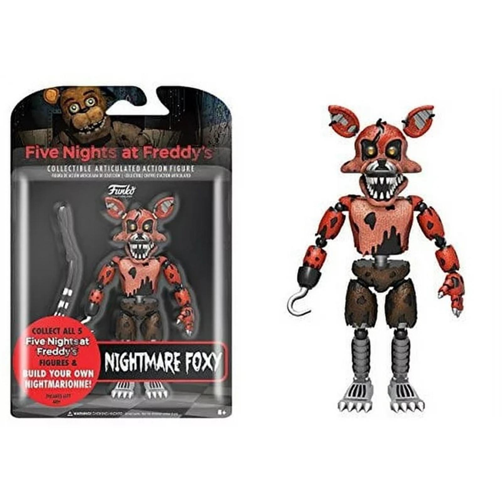 

Five Nights At Freddys Фигурки Игрушка Нарушение безопасности Серия Glamrock Foxy ПВХ Кукла для подарка ребенку One Size