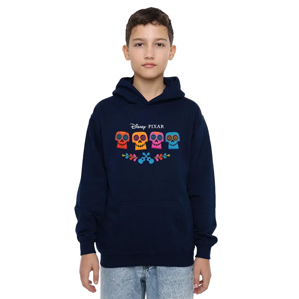 Coco Childrens/Kids Skull Logo Full Color Hoodie