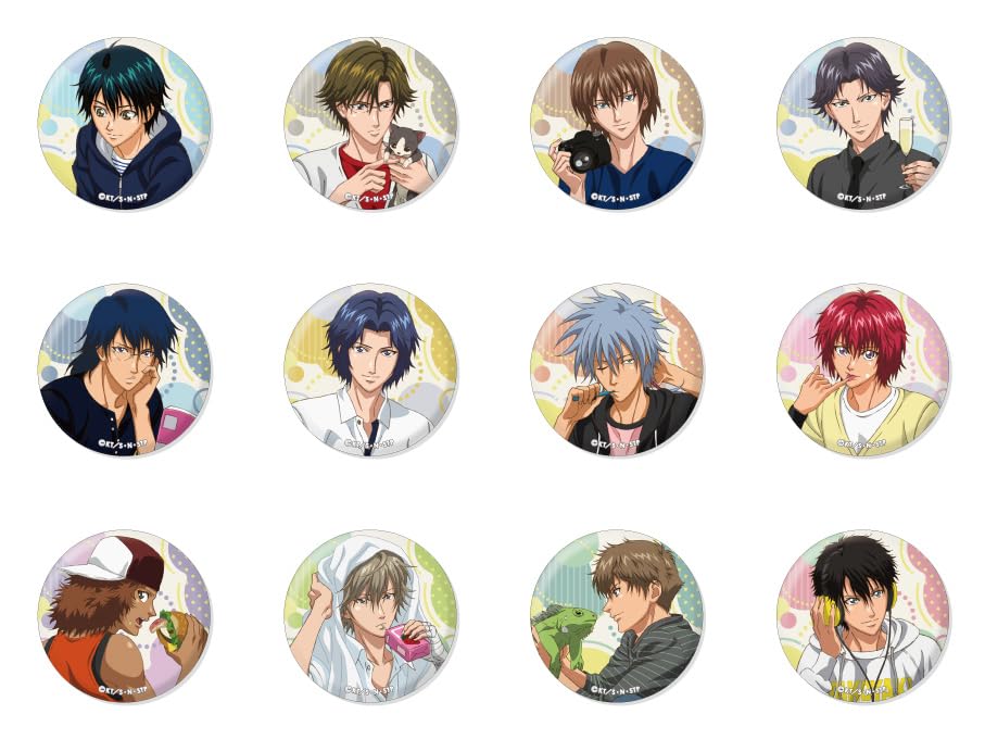 New Prince of Tennis Trading Can Badge ~Relaxing Time~ Box