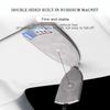 Suede Glasses Clip Car Sun Visor Card Ticket Clamp Fastener For Honda Civic Accord Crosstour Spirior Odyssey Avancier UR-V CR-Z JS1