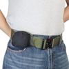 Nylon Double Zipper Pocket Coin Purse Men Tactical Molle Pouch Lightweight Outdoor Small Card Holder Keys Storage Belt Waist Bag