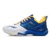 Li-Ning Sound Explosion OP Tissu Caoutchouc Cristal Anti-Torsion Absorption des Chocs Antidérapant Chaussures de Badminton Basses Chaussures Homme Bleu AYZQ009-5