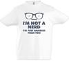I'm Just Smarter Than You Kids Boys T-Shirt Fun Not A Nerd Scientist-