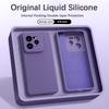 Soft Liquid Silicone Phone Case for Realme GT7 Pro Racing GT 7 7T 5G Classic Original Lens Protection Cover Straight Edge Design